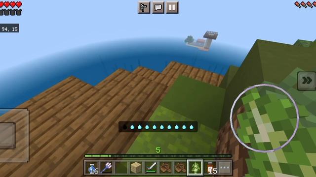 НАШЕЛ ЛЕТАЮЩИЙ ОСТРОВ В ОКЕАНЕ В МАЙНКРАФТ | Pixel Bro Minecraft смотреть онлайн