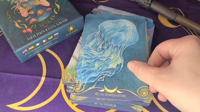 Goddess Temple Oracle Deck Full flip thru смотреть онлайн