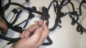 меСТЬ № 145 - РАСПИНОВКА проводки двигателя 405 ЕВРО 0 / проводка 405дв.