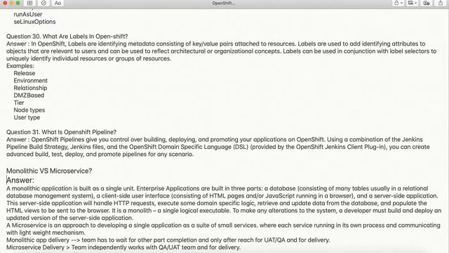 OpenShift Interview Questions and Answers | DevOps Interview Questions and Answers смотреть онлайн