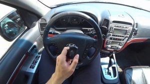 Hyundai Santa Fe обзор автосигнализации с автозапуском Pandora DX 9x LoRa