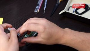 Выкидной ключ и брелок автосигнализации Magicar Scher-khan 7 в корпусе от Silipac