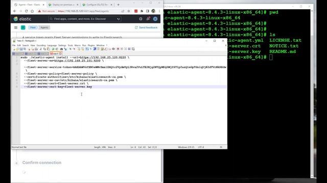 Set up Fleet Server and Install Elastic Agent