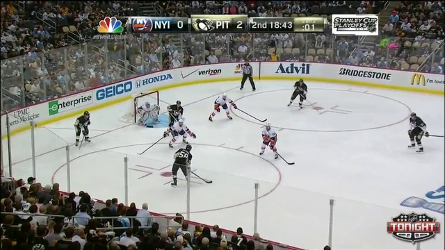 НХЛ. Питтсбург - Айлендерс - 5:0 (01/05/2013) смотреть онлайн