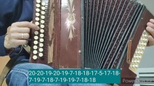 Татарская Народная Песня КАРТУФ - разбор на ГАРМОНИ ЦИФРАМИ #баянпобратски #кариммуратов