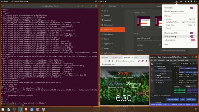 A Tiling Desktop Environment? Introducing The Pop Shell! | Linux смотреть онлайн