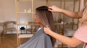 Быстрая укладка от стилиста по свадебным прическам @alyona_beauty_muah с щипцами-гофре Fable Frise