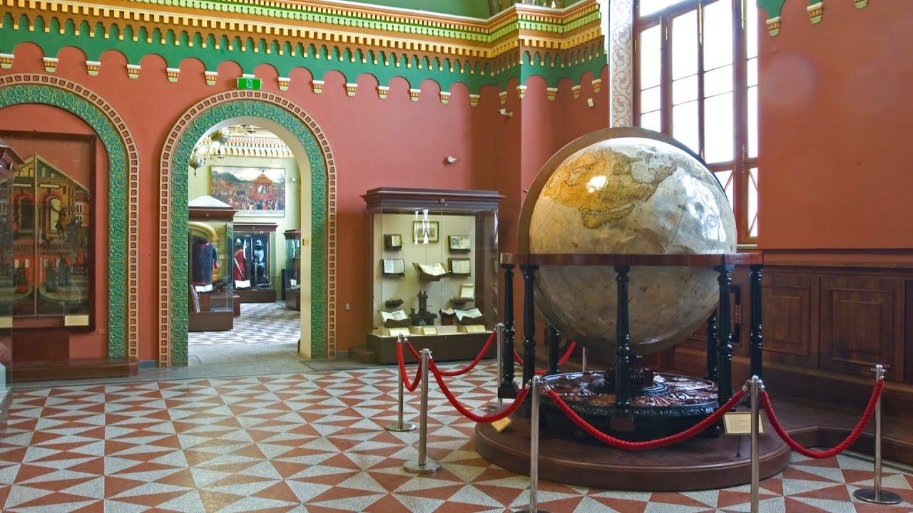 Глобус Блау в собрании музея