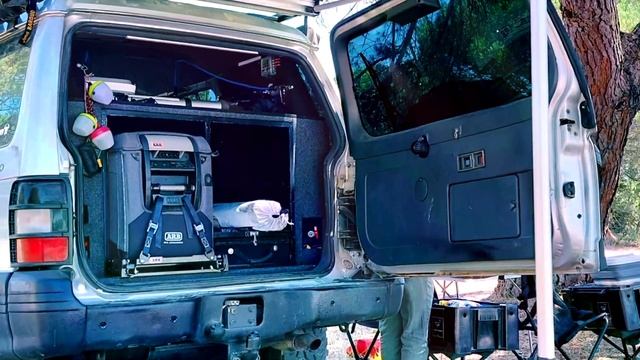 Pajero MK2 Overland montagem de toldo traseiro смотреть онлайн