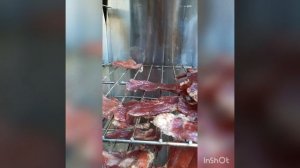 Мясные чипсы в термокамере Емколбаски. Первый опыт.