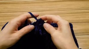 Платье спицами