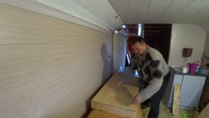 Сделал спальник с рундуком в МАЗ зубрёнок своими руками!!!