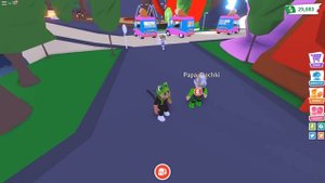 ГОНКА С МОРОЖЕНЩИКОМ в игре Адопт Ми роблокс | Adopt Me roblox | Рэд VS Папа и дочки Games