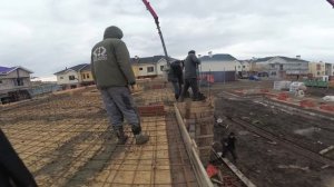 Опалубка не выдержала!!! Бетон вытек!! Узбеки накосячили!!
