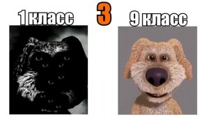 Реакция на оценки в 1 классе VS реакция в 9 классе