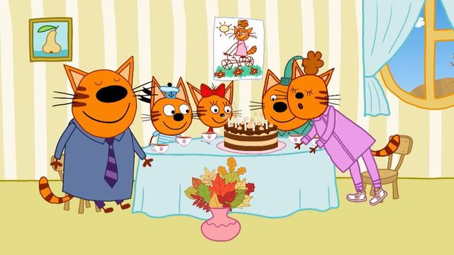 La Famille Chat | Compilation des épisodes | Dessins animés pour enfants смотреть онлайн