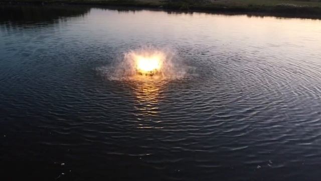 Аэратор для водоема komandor российского производства