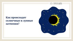 #Урок 93. Как происходят солнечные и лунные затмения