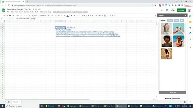 The Easy Way To Automatically Mass Upload Images In Google Sheets смотреть онлайн