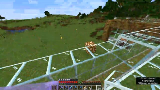 Minecraft 1.14 Оформление и работа в шахте