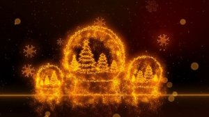 Рождественский релакс 4к Новый Год.Magical Christmas Snow Globe with Jolly Christmas Music.mp