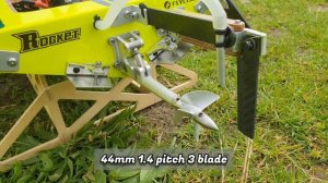 Testing trim tabs and props on the Wild Thing - home built rc boat