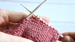 2 петли вместе изнаночной скрещенной