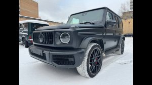 Аренда авто с выкупом Mercedes G 63 AMG 2023 г.в. Blackcar - аренда авто с правом выкупа