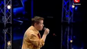 Женя Литвинкович X ФАКТОР 3 Киев 06 10 2012