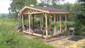 Строительство беседки на дачном участке