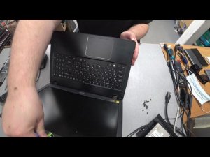 Acer aspire E5-575G разборка, чистка