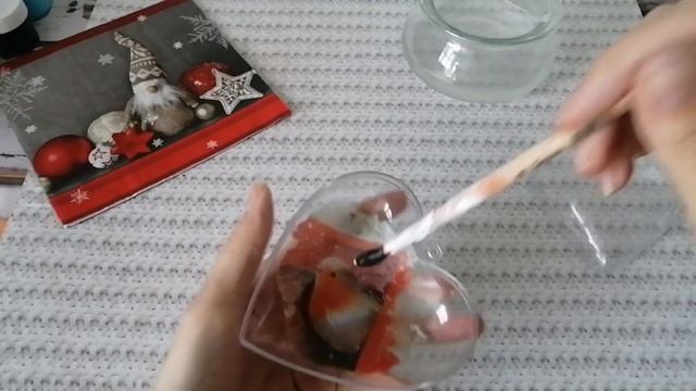 НОВОГОДНЯЯ ИГРУШКА ИЗ СПИЛОВ /ОБРАТНЫЙ ДЕКУПАЖ смотреть онлайн