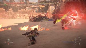 Horizon Forbidden West: The Arena Intermediate Fight the Elements Challenge