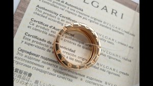 Кольцо Bvlgari B.Zero1 326478