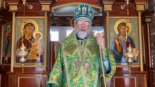 Archbishop Michael's Homily on Palm Sunday, April 12, 2020 смотреть онлайн