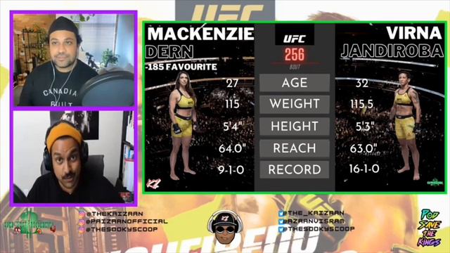 UFC 256: Mackenzie Dern vs. Virna Jandiroba Fight Preview - The Vet, The Bet, and The Casual