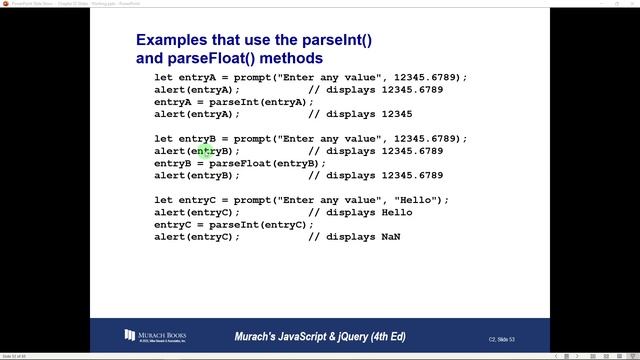 JS Objects Methods Properties