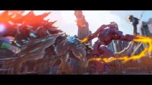 Тихоокеанский рубеж 2 в стиле аниме