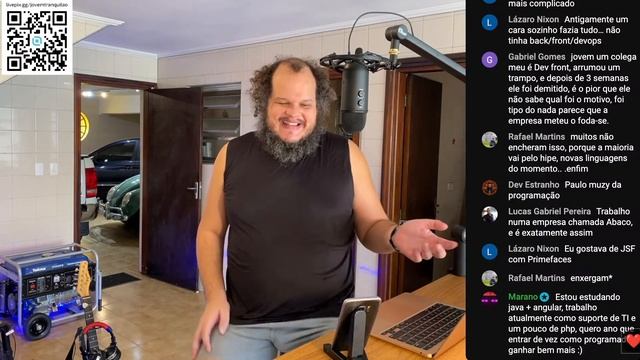 ATÉ ONDE ESTUDAR UMA LINGUAGEM DE PROGRAMAÇÃO? - AO VIVO смотреть онлайн