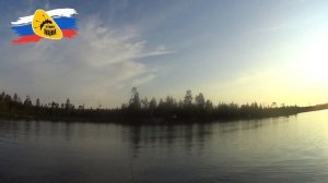 Встречаем закат: #рыбалка на надувном #каяке «Варвар-340»