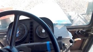 Лущение стерни гороха трактор Бизон+БДТ