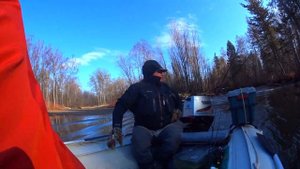 НА АМГУНЬ ЗА КРУПНЫМ ХАРИУСОМ С ДРУЗЬЯМИ