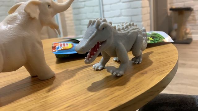 ДИНОЗАВР-МЕГАЛОДОН? ДЕЙНОТЕРИЙ, КАПРОЗУХ, ГИЕНОДОН ОТ СБАБАМ! смотреть онлайн