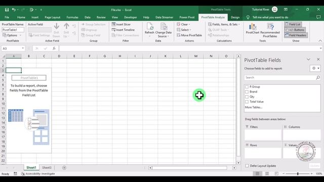 How to create a pivot table in excel ( Step-by-Step )