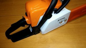 Как правильно обкатать бензопилу STIHL MS 180