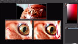 Adobe Photoshop - Урок 3: Пиксель и разрешение
