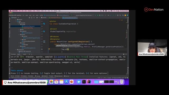 Extra micrometer practices with Quarkus | DevNation Tech Talk смотреть онлайн