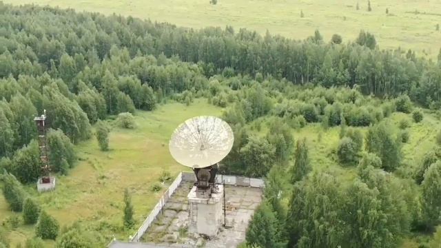 Радиотелескоп РТ-15. Зименки, Нижегородская область.