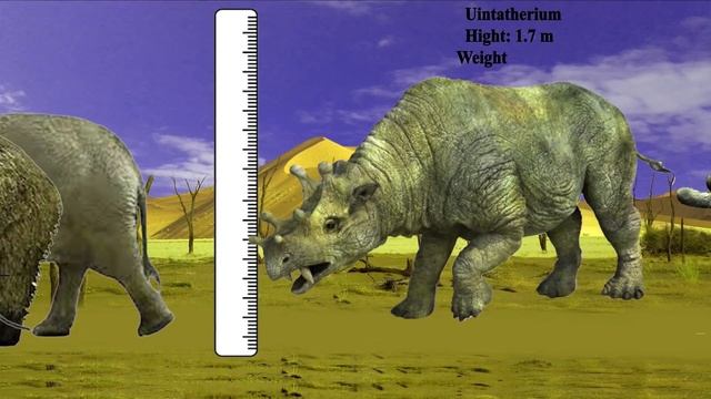 Extinct Animals Size | Most popular Genius animals in the world 2021|Size Comparison |Cenozoic Beas смотреть онлайн