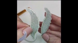 Вяжем крючком листок (тунисское вязание) 2 часть